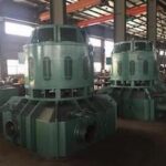 Compact vertical Pelton turbine-2