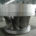 Francis turbine runner, stainless steel runner