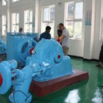 Turgo-turbine-generator-unit